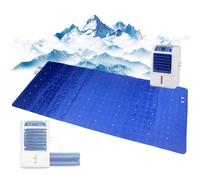 MQDLJSE Surmatelas rafraîchissant à Eau, système de Refroidissement pour lit d'été, Ventilateur et Coussin rafraîchissant 1,6 x 0,7 m
