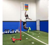 MQDLJSE Testeur de détente Verticale pour Basketball et Volleyball - Perche de Test de Saut en Hauteur avec Dispositif de Mesure de Rebond Robuste, Hauteur 1,7-3,6 m - Équipement d'entraîn