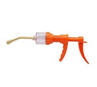 MQEIANG 1 pcs Pistolet Verser vétérinaire Tambour de médicaments Chargeur Automatique de bétail Anti-Hog Cheval Mouton Verser médecine (Color : 1 pcs Orange, Size : 50ml)