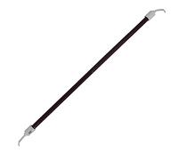 MQEIANG Tube de Chauffage Quartz Tube de Quartz de Quartz Chauffe-Infrarouge Chauffage halogène Peinture Infrarouge Lampe de Traitement de Salle de Peinture Haute température (Length : 35cm)