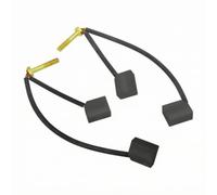 Mqetly 2 Pièces Balais Moteur Métallique Pièce | Haute Qualité, Balai Charbon Cosses, Isolé, Charbons Moteur Électrique, Mécaniciens, Bricoleurs, Style A