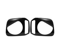 Mqetly 2 Pièces de Garniture Avant, Cache Décoratif, Installation Facile, Remplacement Direct, Noir