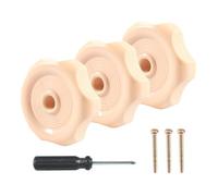 Mqetly Bouton de Fenêtre de Camping-car Loquet de Ventilation Poignée de Rechange Pièce de Maintenance En PP avec Vis Convient pour La Réparation de, Café 3pcs