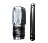 Mqetly Ensemble Piston-Cylindre pour Cric Hydraulique, Pompe à Huile, Piston Métallique, Fiable, Installation Facile, Convient Aux Ateliers de Réparation AUT, 10 à 20 Tonnes, Tête Plate