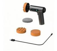 Mqetly Polisseuse Fil Poignée Poignée à Gâchte Rechargeable Cirateur s Polisge Interchangeables Portatif Lustreuse Voiture Portable