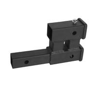 Mqetly Rallonge D'attelage Double pour Remorque, Adaptateur D'attelage, Fournitures en Acier avec Boulon et écrou, Facile