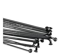 MQFBNNP Rayons de Bicyclette Fil à Rayons de vélo Route Montagne en Acier Inoxydable 304 Haute résistance 259/261/271/273/291/293MM 26 27,5 29 Pouces Rayon(271MMx12pcs BK)