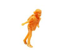 Mqiklt Figurines de Diorama Au 1/64e, Accessoires Photo, Scène Miniature pour Décoration de Bureau, Collection, Kits de Modélisme, fille qui saute