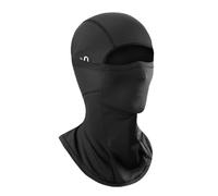 MQLSAERI 1 pièce Cagoule d'été pour Hommes et Femmes, Cagoule rafraîchissante élastique Protection UV Masque Facial Respirant pour Sports de Plein air Cyclisme, Moto, vélo - Noir