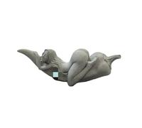 Mqnnfc Statue de déesse Nue du Piment, Statue féminine Nue endormie sur Le Piment, Figurine féminine aux Gros Seins en Pierre Artificielle, Ornement d'art corporel de Fille Nue Sexy