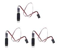 MQODLFP 3 panneaux de contrôle de lumière LED pour lampe à LED - 3 canaux - Pour Redcat Axial Scx10 D90