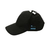 MQODLFP Casque sans fil Bluetooth écouteur sport musique casquette loisirs mains libres appel baseball chapeau écouteur pour mobile noir