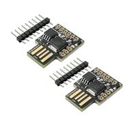 MQODLFP Digispark Carte de développement USB pour ATTINY85 Kit de pièces de rechange universel pratique et portable Micro-USB