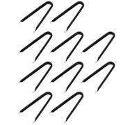 MQODLFP Lot de 10 outils d'extraction DIP/IC simples en forme de U Noir