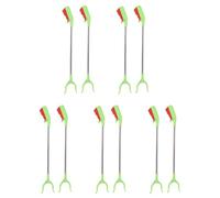 MQODLFP Lot de 10 pinces de ramassage de déchets de jardin 60 cm