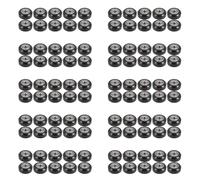 MQODLFP Lot de 100 grandes poulies en plastique avec roulement pour imprimante 3D