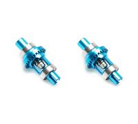 MQODLFP Lot de 2 boîtes de différentiel à billes métalliques pour K989 K969 K979 K999 K999 P929 P939 1/28 RC Car Spare Parts