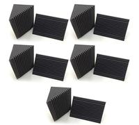 MQODLFP Lot de 30 pièges à basses acoustiques en mousse anthracite/noir pour studio, insonorisation, 12 x 12 x 24 cm