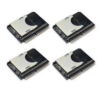 MQODLFP Lot de 4 adaptateurs SD vers 2,5" IDE 44 broches - Adaptateur de carte SD - SSD - Carte d'extension IDE