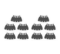 MQODLFP Lot de 50 adaptateurs de prise femelle IEC 320 C13 à 3 broches pour cordon d'alimentation