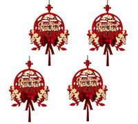 MQODLFP Texte vietnamien Décoration Printemps Festival Pendentif Nouvel An Décoration Salon Bow Pendentif Happy Bow