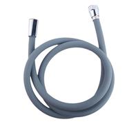 MQODLFP Tuyau de Douche Flexible en Silicone, Extension Anti-Enroulement, Tuyau Haute Pression Tuyau de Pommeau de Douche Accessoires de Salle de Bain, 2M