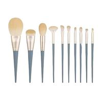 MQPALZKD 10 pcs Bridge Maquillage Pinceau Poudre Libre Pinceau Fard À Paupières Pinceau Fond De Teint Cheveux Doux