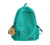 MQPALZKD Backpack scolaire de couleur de couleur unie for les adolescentes Small Book Bag