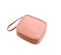 MQPALZKD Changement en Cuir PU, Rouge à lèvres, Sac à Serviettes de Tante, Petit Sac de Rangement Portable, Portable et cosmétique(Roze)