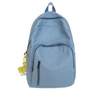 MQPALZKD Couleur de couleur solide Femmes Sac à dos Fashion College Student Travel Meuve Girl Bookbag