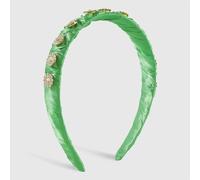 MQPALZKD Fabric braided winding headband with touch insert drill hoop(D)