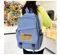MQPALZKD Sac à bandoulière de loisirs en Nylon for femmes, sac à dos for collégiens et lycéens, ensemble de trois pièces parascolaires