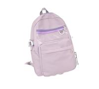 MQPALZKD Sac à dos de couleur unie for collégiens et lycéens, sac à dos et sac à dos de campus