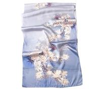 MQPALZKD Silk Scarf Square Women's Shawl Long Lightweight Sunscreen Shawls for Women