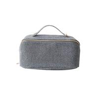 MQPALZKD Trousse de Maquillage cloisonnée de Grande capacité avec Compartiments, Petit Voyages Portable, Rangement Portable, Trousse de Lavage