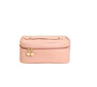 MQPALZKD Trousse de Maquillage for Sac de Rangement de cosmétiques rétro for Femmes PU Sac de Lavage Portable Pratique de Grande capacité