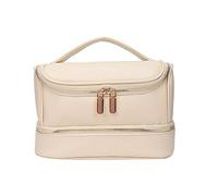 MQPALZKD Trousse de Maquillage Grande capacité Portable partition for Femmes Sac de Rangement étanche for Articles de Toilette