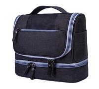 MQPALZKD Trousse de Toilette de Voyages for et Femmes, Trousse de Maquillage de séparation sèche et Humide, Grande capacité, Portable, Sac de Rangement de Voyages
