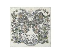 MQPALZKD Women Flowers Printed Warm Skin-friendly Cashmere Scarf Hemming Square Wool Shawl Feeling Neck Like Silk for Womens