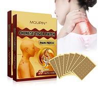MQUPIN 40 Pcs Patchs de soulagement de la douleur, Patch de Soulagement de la Douleur du Tigre pour Douleurs aux épaules, Douleurs dorsales, Douleurs aux genoux, Douleurs arthritiques