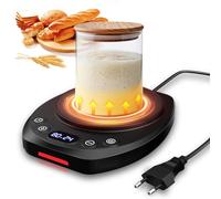 MQUPIN Chauffe-levain, outils de cuisson du pain 21-49 °C, contrôle précis de la température 1 °C, minuterie 24 heures, boîte de fermentation du levain, pour la fermentation de la pâtisserie