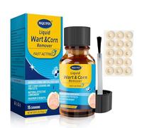 MQUPIN Solution pour éliminer les cors, Corn Remover, solution contre les cors et les callosités, 15 ml avec pinceau