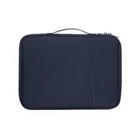 MQVQAUBST Pochette Portable à double rangement, étui antichoc for tablette Honor Pad X9a V9 X8a X9 9 8 11 "11.5" 12.1 pouces(Navy,For Honor Pad V9)
