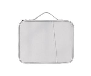 MQVQAUBST Pochette universelle Double face for ordinateur Portable 9/10/12/13 pouces, pochette de protection souple en néoprène for tablette PC, sac Portable étanche(White,9-11inch)