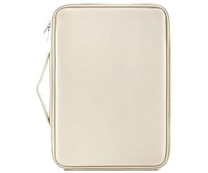 MQVQAUBST Sac à main en cuir PU adapté à Lenovo Legion Y900 13" 11" 2026 | Avec une poignée qui s'ouvre et se ferme, fermeture à glissière en tissu résistant à l'eau à 180°