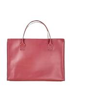 MQVQAUBST Sac à main en cuir PU for ordinateur portable 13/14/15,6/16 pouces, pochette étanche adaptée à Apple Macbook Air(Red,13-inch)