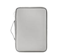 MQVQAUBST Sac à main en cuir PU for tablette, adapté à Samsung Galaxy Tab S11 S10 S9 S8 Ultra 14.6 "Plus 12.4 S7 11, pochette universelle for ordinateur portable(GRAY,S11 S10 S9 S8 Ultra 14.6)