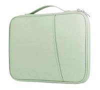 MQVQAUBST Sac à poignée étanche for ordinateur portable, étui adapté for Macbook Air 11 12 13 13.6 M4 M3 M2 iPad Pro 11, housse for tablette(Green,11-inch)