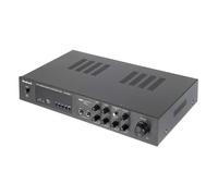 Mqwdxzfes Amplificateur HiFi 5 canaux 600 W Bluetooth avec USB/SD/RCA, amplificateur stéréo karaoké, récepteur audio Bluetooth, radio FM, double MIC pour home cinéma, karaoké, fête, studio