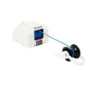 Mqwdxzfes Guindeau électrique pour bateaux 25LBS/45LBS, 12 V, avec télécommande et corde en nylon de 30 m/30,5 m, étanche, pour eau salée, blanc, jusqu'à 11,3 kg/20 kg